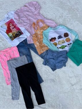 Girls Mixed Clothing Bundle - Size 5t - 10 Items!